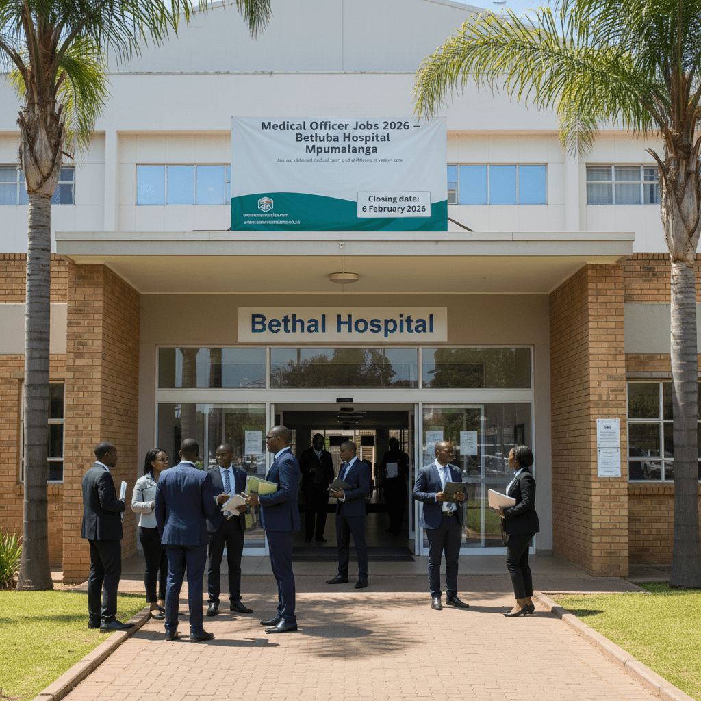 Medical Officer Jobs Mpumalanga 2026 at Bethal Hospital Trauma & Emergency Vacancies