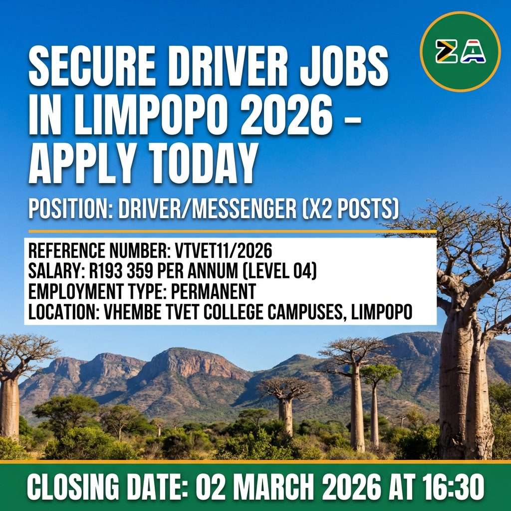 driver jobs in Limpopo 2026