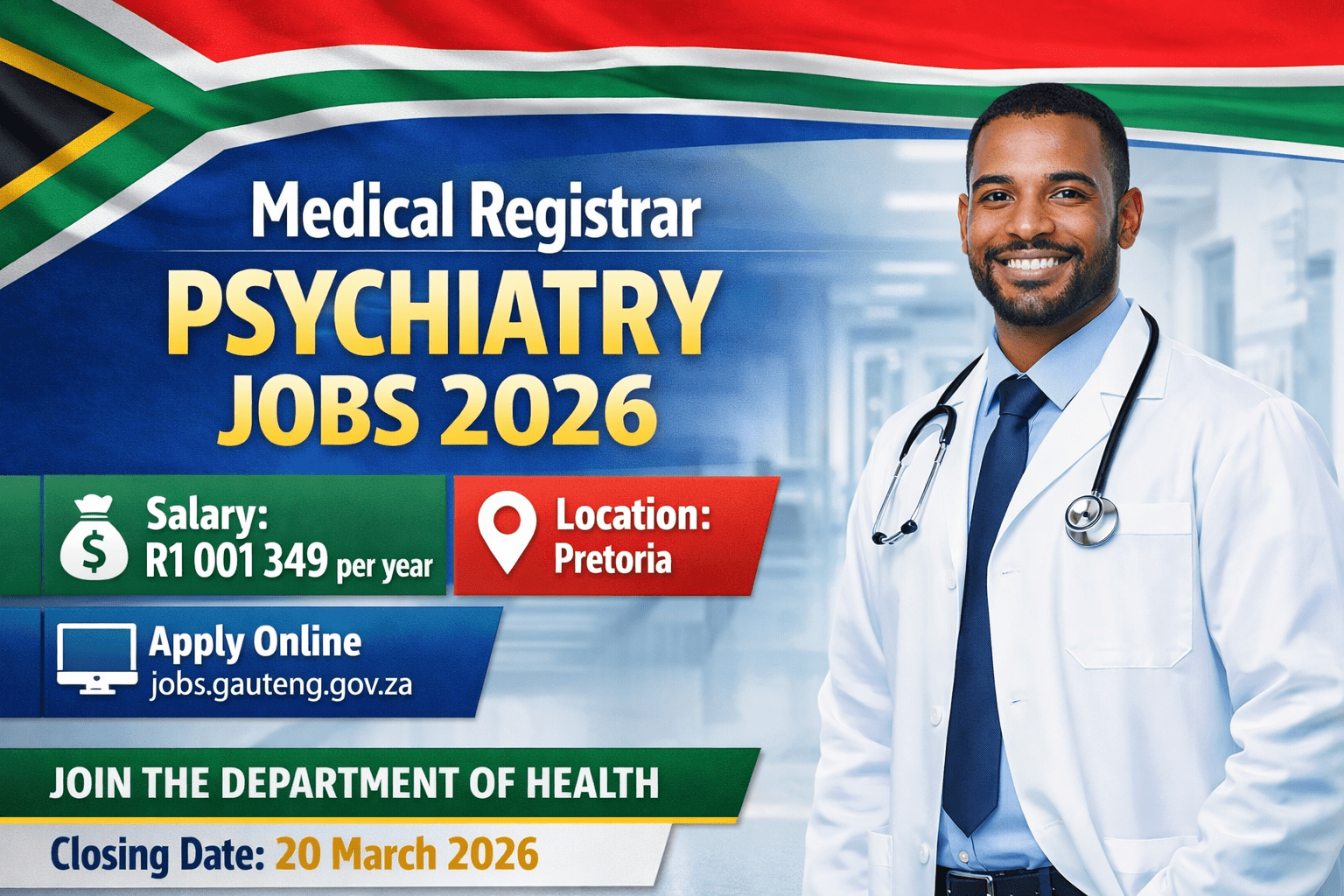 Medical Registrar Psychiatry Jobs South Africa at Weskoppies Hospital 2026