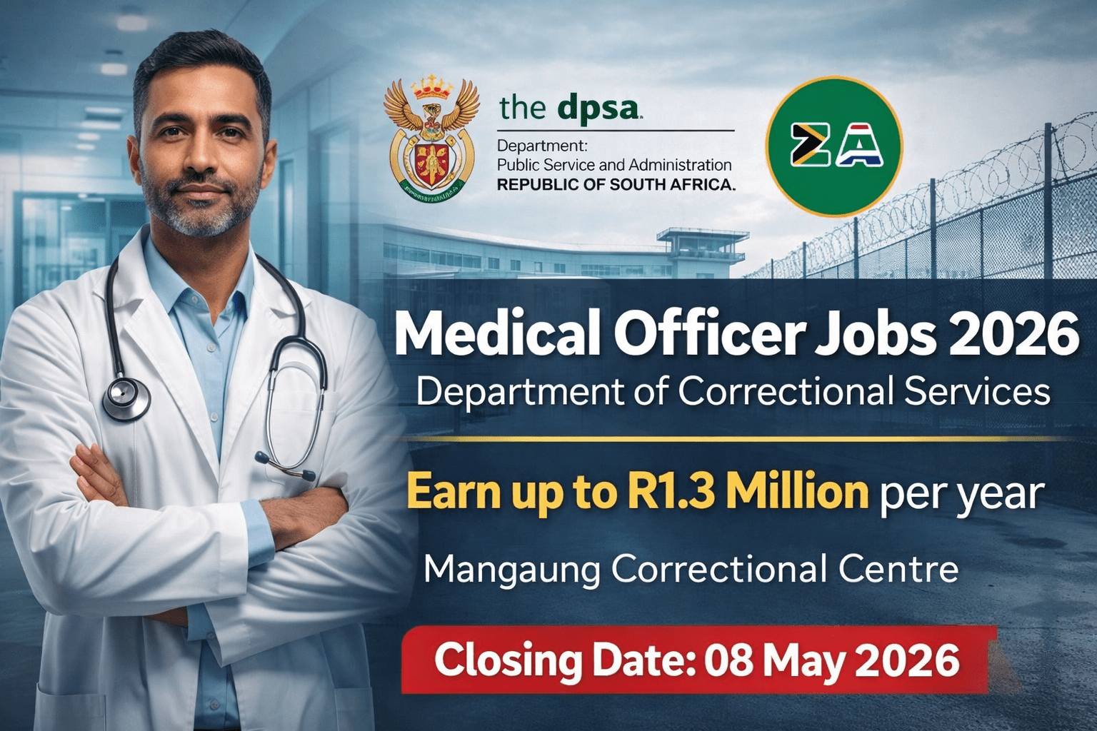 Medical Officer Jobs Correctional 2026